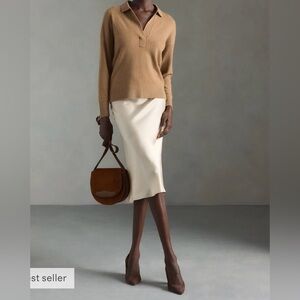 Quince 100% Silk Skirt